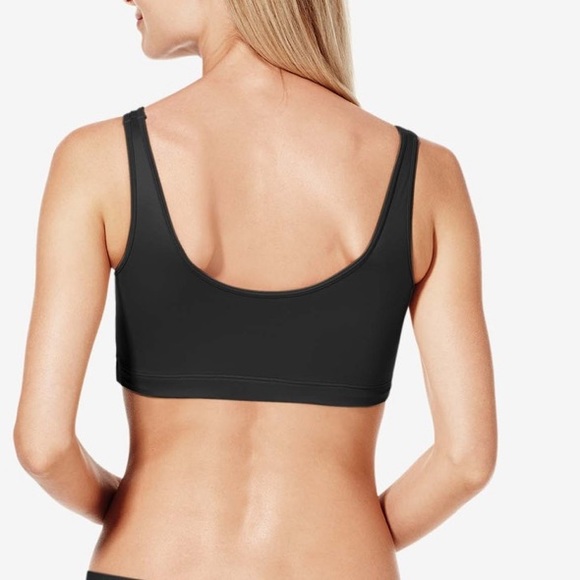 Tommy John Black Second Skin Scoop Bralette Sz. XS - Picture 2 of 8